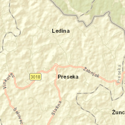 Preseka Street Map