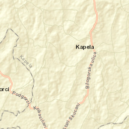 Kapela Street Map