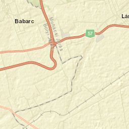 Lánycsók Street Map