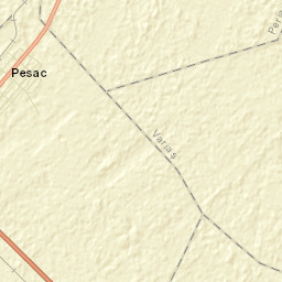 Comuna Pesac Street Map