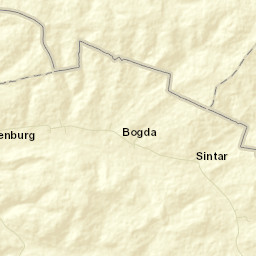 Comuna Bogda Street Map