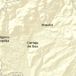 Comuna Certeju de Sus Street Map