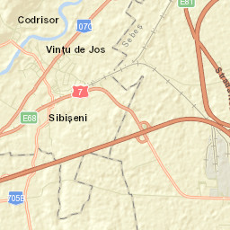 Vințu de Jos Street Map