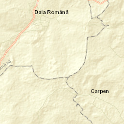 Comuna Daia Română Street Map