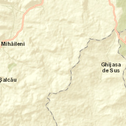 Comuna Mihăileni Street Map