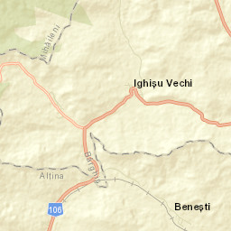 Comuna Alțâna Street Map