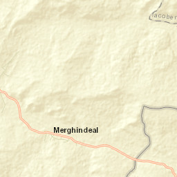 Comuna Merghindeal Street Map