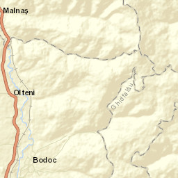 Comuna Bodoc Street Map