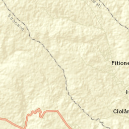 Comuna Fitioneşti Street Map