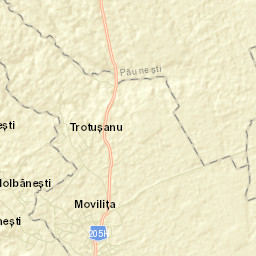 Comuna Moviliţa Street Map