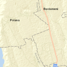 Buciumeni Street Map