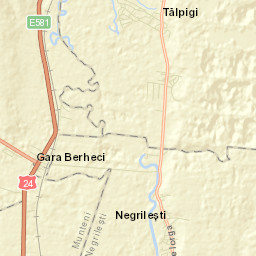 Negrilești Street Map