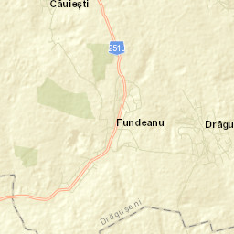 Comuna Drăguşeni Street Map