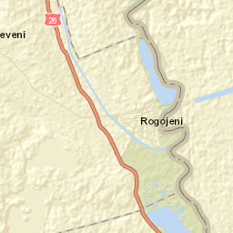 Comuna Suceveni Street Map