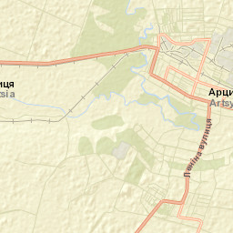 Artsyz Street Map