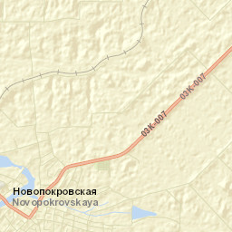 Novopokrovskaya Street Map