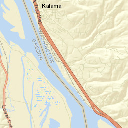 Kalama Street Map