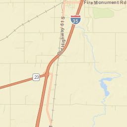 Hinckley Street Map