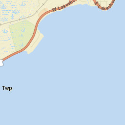 W Lakeshore Dr, Manistique, MI 49854 Street Map