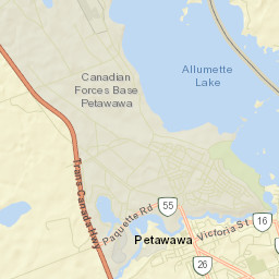 Petawawa Street Map