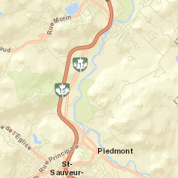 Piedmont Street Map