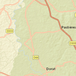 Paslières Street Map