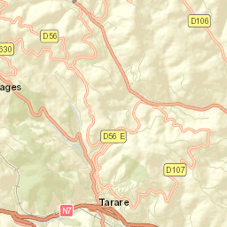 Tarare Street Map
