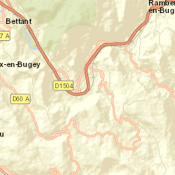Saint-Rambert-en-Bugey Street Map