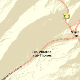 Saint-Jean-de-Sixt Street Map