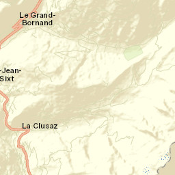 La Clusaz Street Map