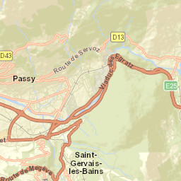Passy Street Map