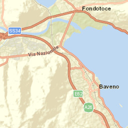 Baveno Street Map