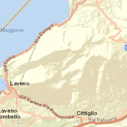 Laveno Street Map