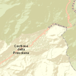 Castione della Presolana Street Map