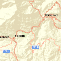 Folgaria Street Map