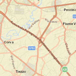 Azzano Decimo Street Map