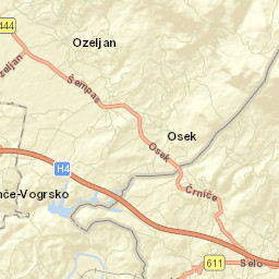 Šempas Street Map