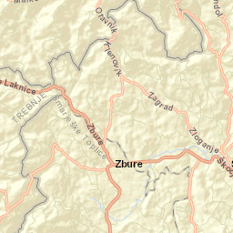 Škocjan Street Map