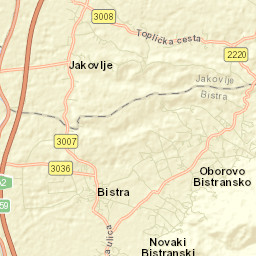 Jakovlje Street Map