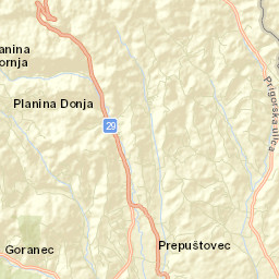 Kašina Street Map