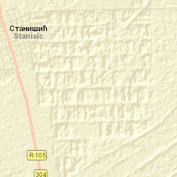 Stanišić Street Map