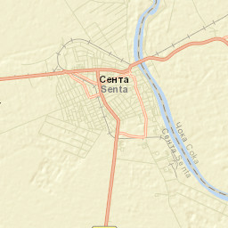 Senta Street Map