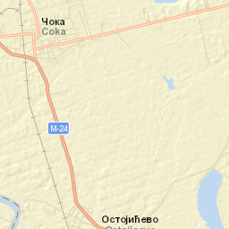 Čoka Street Map