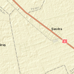 Comuna Şandra Street Map