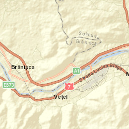 Veţel Street Map