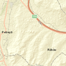 Petrești Street Map