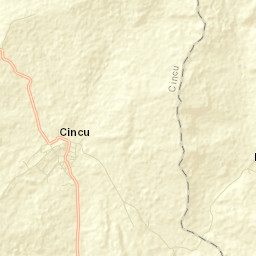 Cincu Street Map