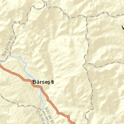 Comuna Bârseşti Street Map
