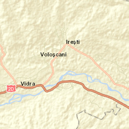 Comuna Vidra Street Map