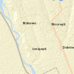 Nicoreşti Street Map